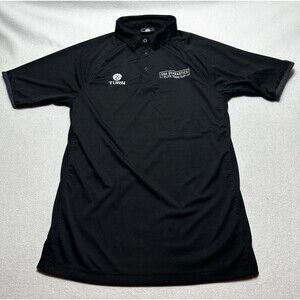 USA Gymnastics Elite Team Cup Polo Turn Black Men’s Size Small Polyester